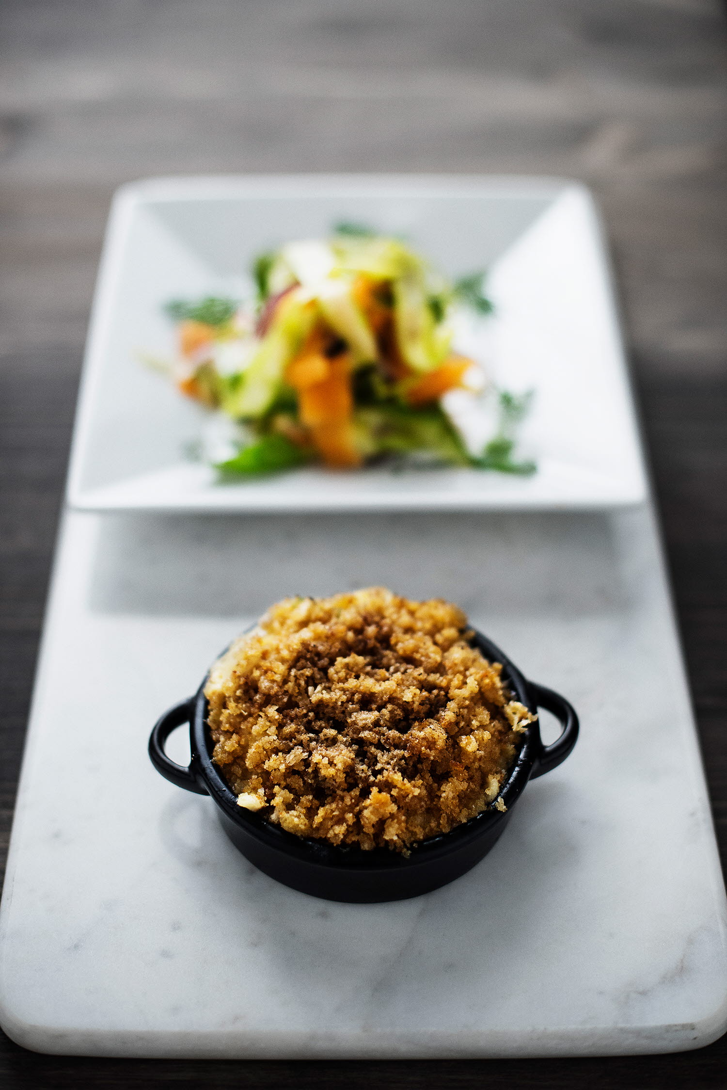 Fiskegrateng med persille og vårløk