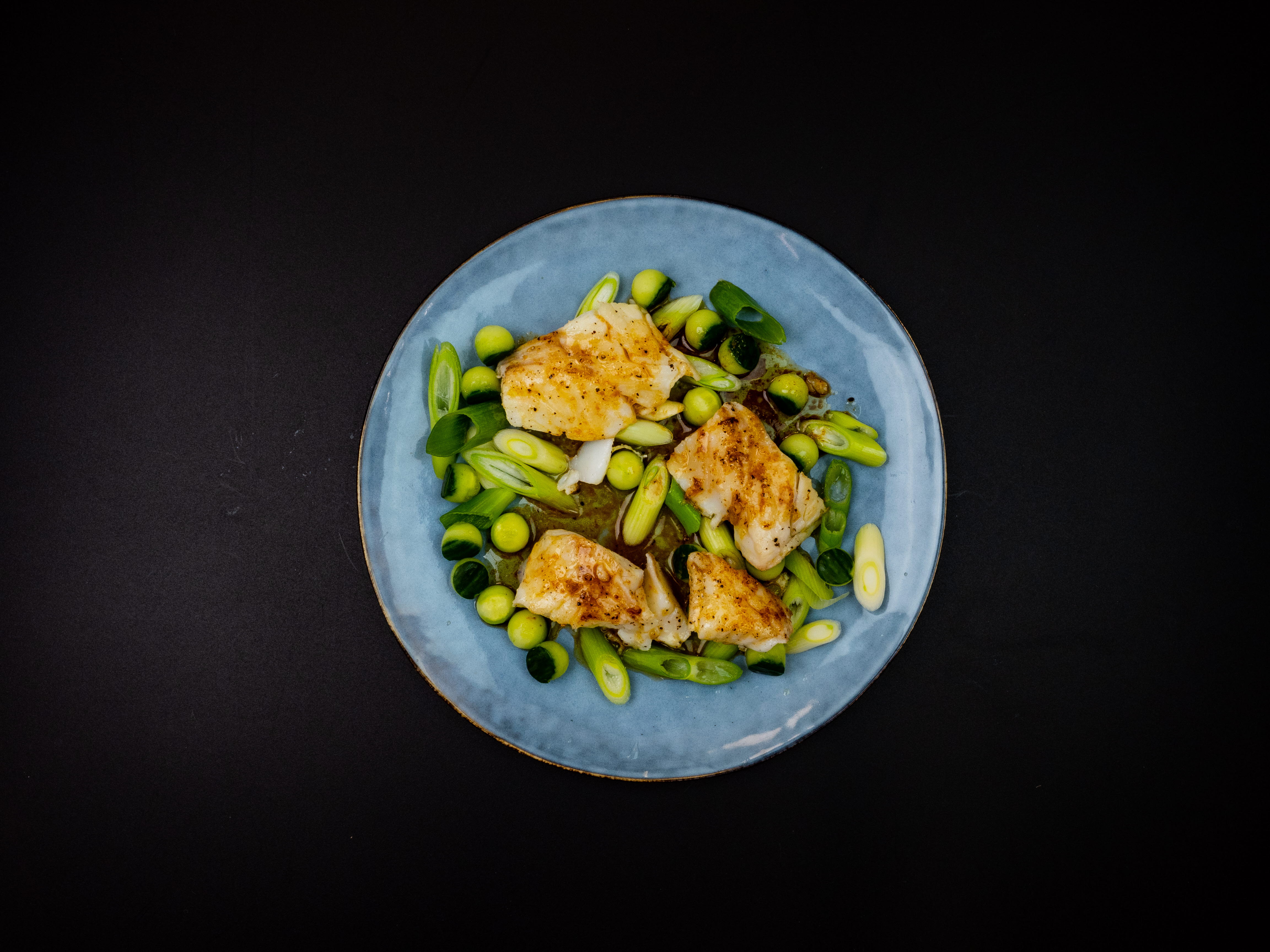 Torsk med soya og ris