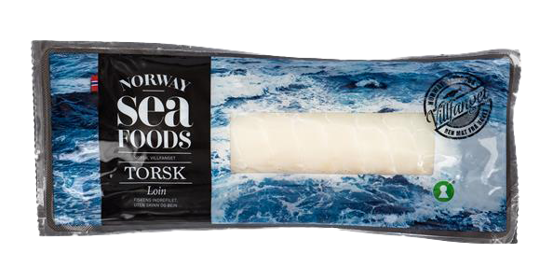 Torskeloin forpakning